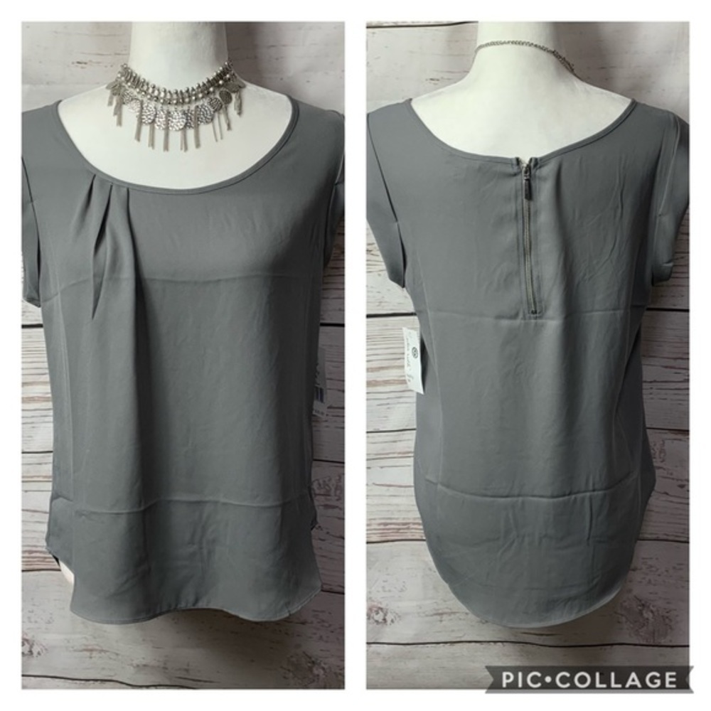 NWT Eden Ruth Holly Cap Sleeve Blouse